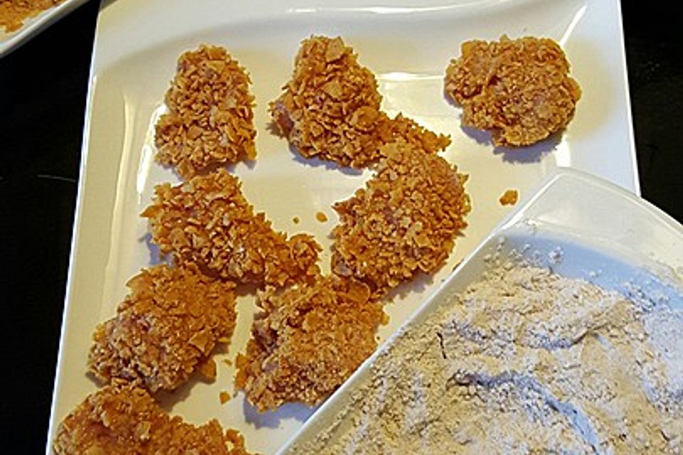 Knusprig - leichte Chicken Nuggets