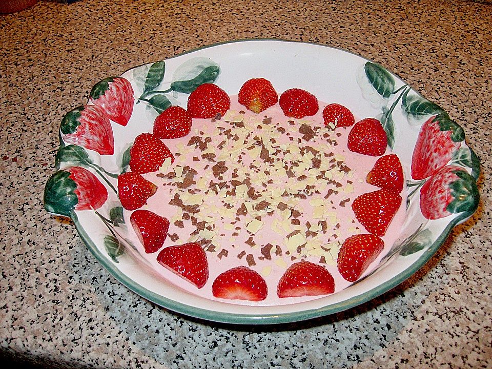 Erdbeer - Quark - Mousse von Maleila| Chefkoch