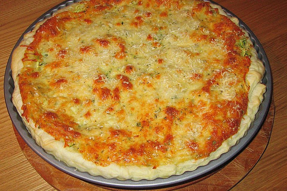 Zucchini - Käse - Quiche