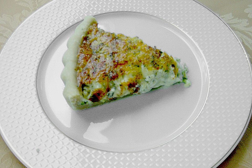 Zucchini - Käse - Quiche