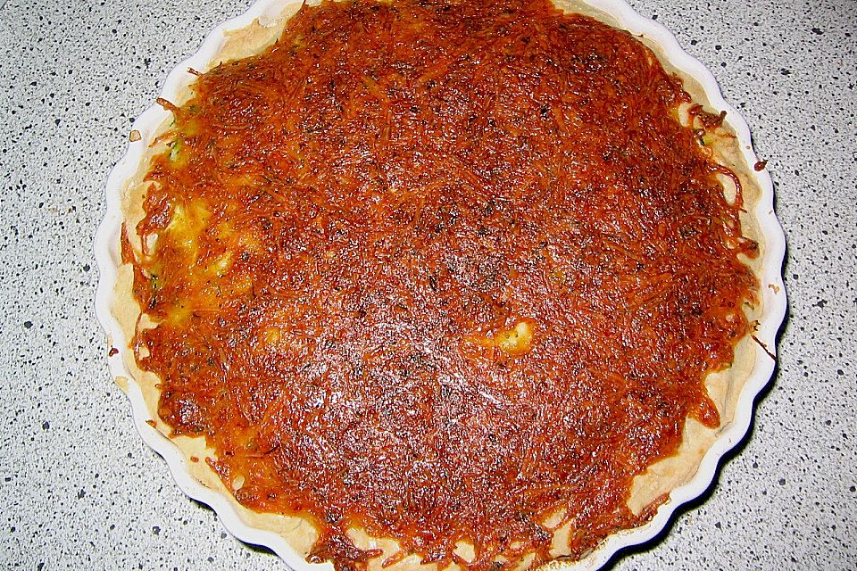 Zucchini - Käse - Quiche