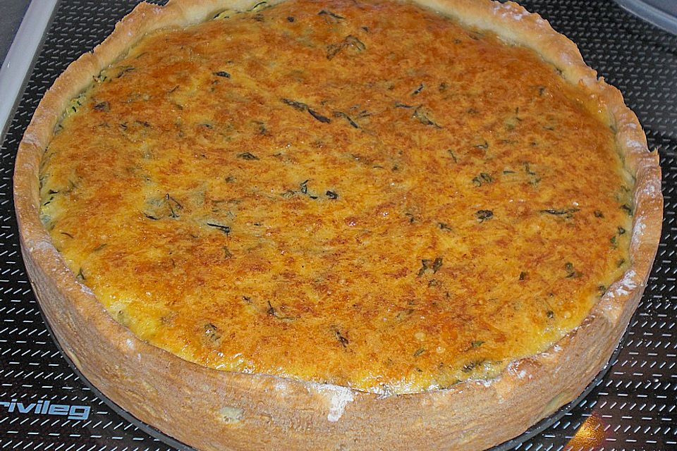 Zucchini - Käse - Quiche