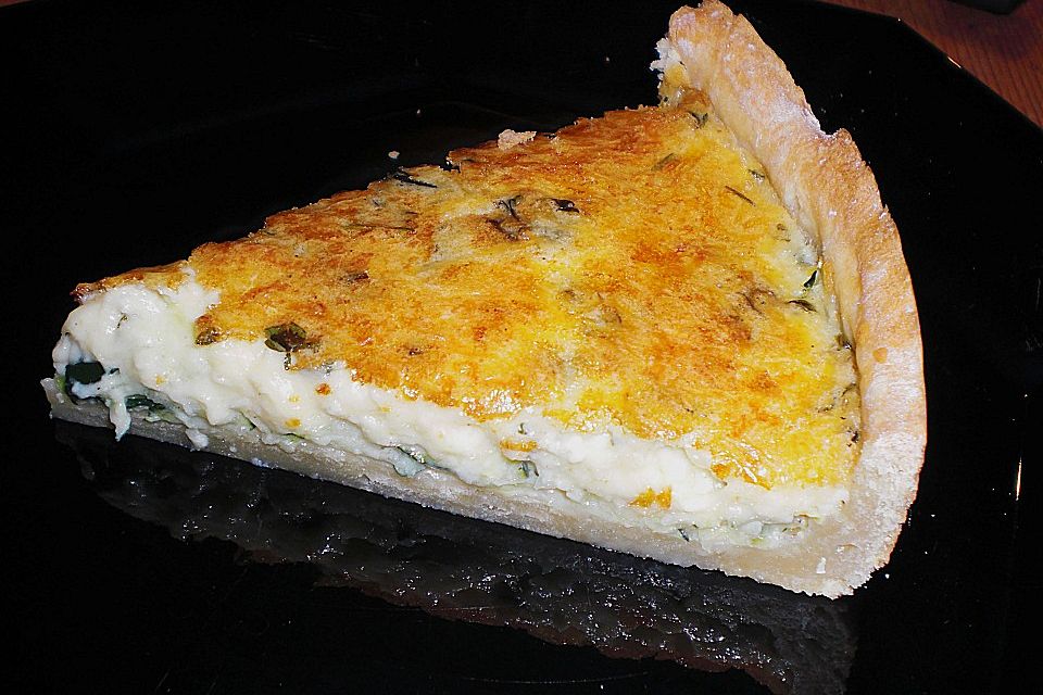 Zucchini - Käse - Quiche