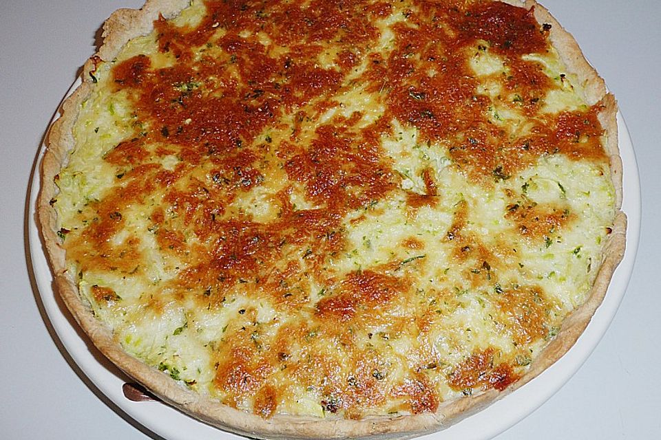 Zucchini - Käse - Quiche