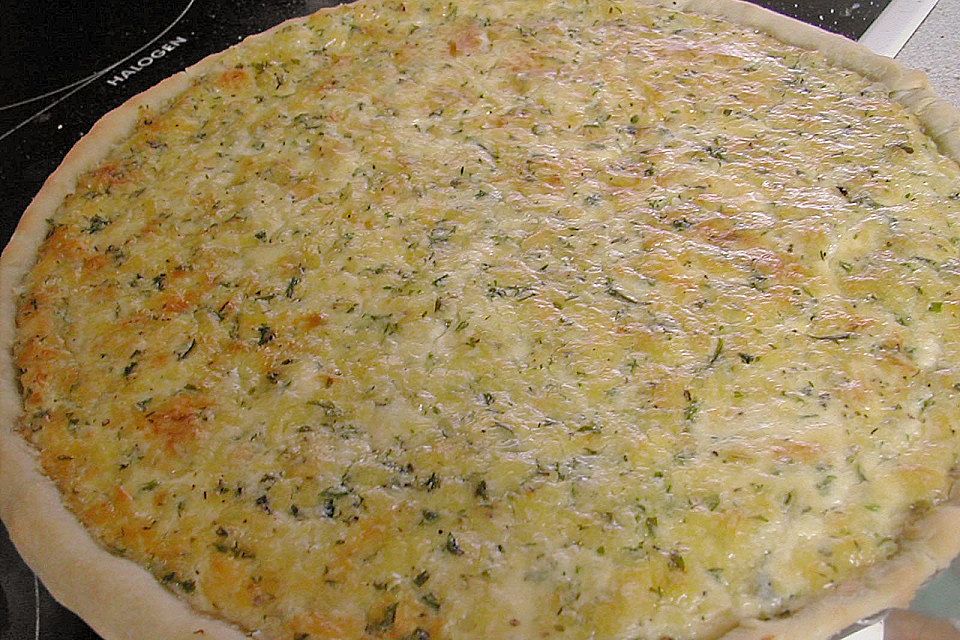 Zucchini - Käse - Quiche