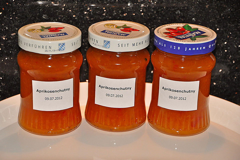 Aprikosenchutney Nr. 3