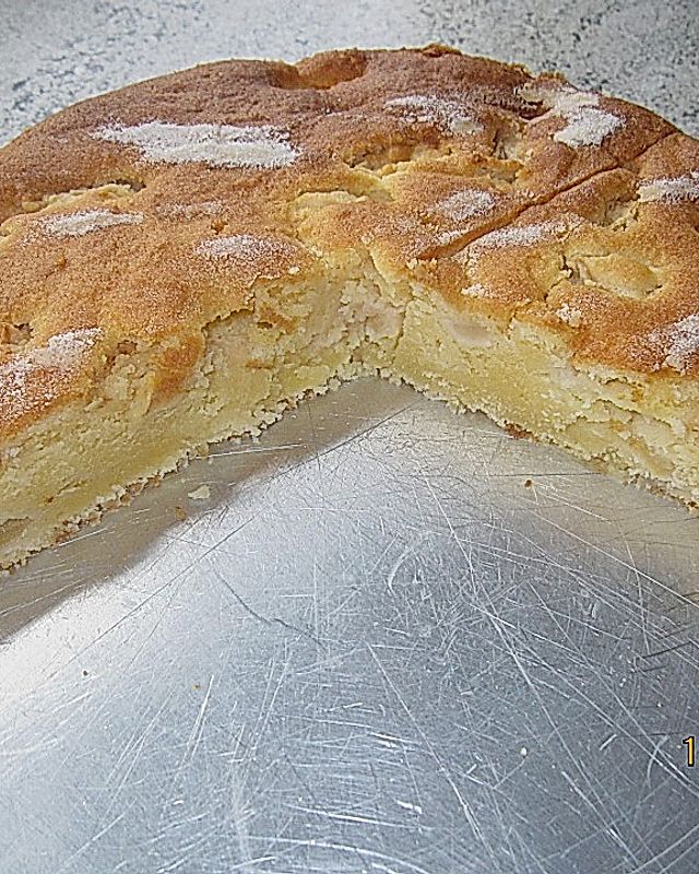 Apfel - Ricotta - Kuchen