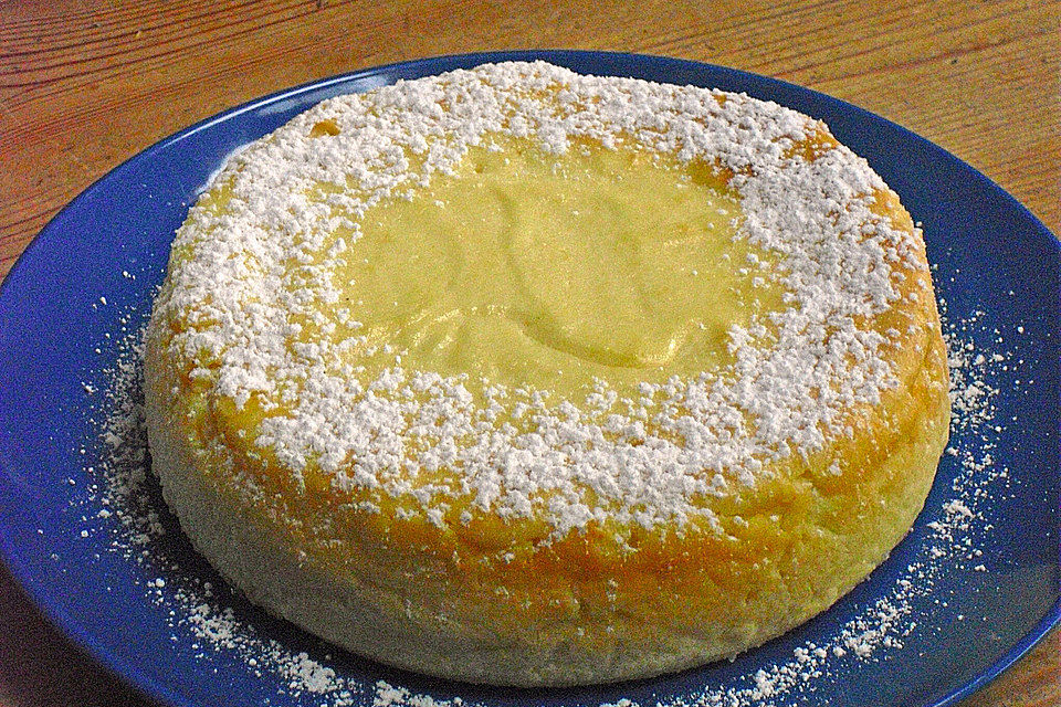 Quarkkuchen ohne Boden