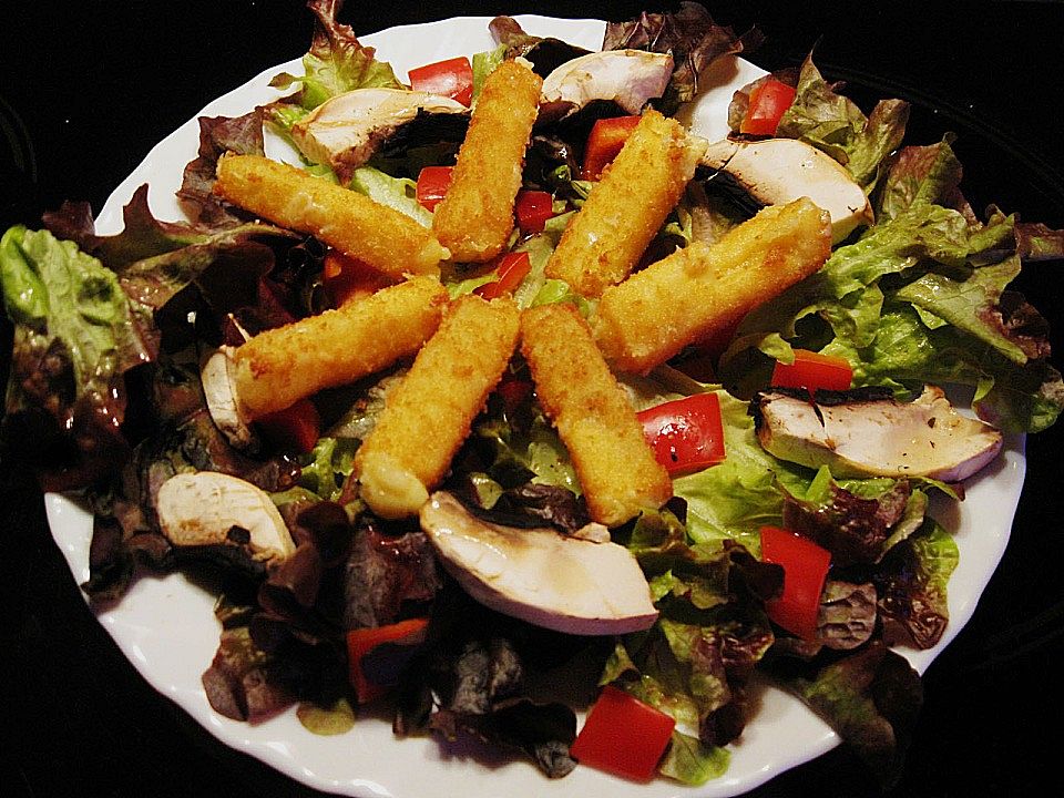 Gouda-Sticks mit Salat von ulkig| Chefkoch