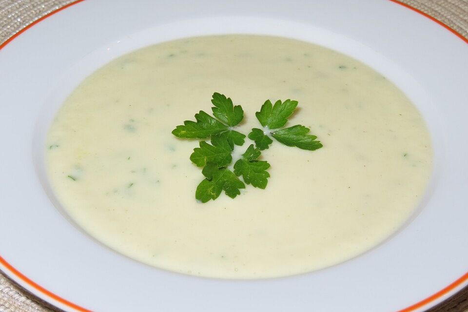 Blumenkohl - Käse - Suppe