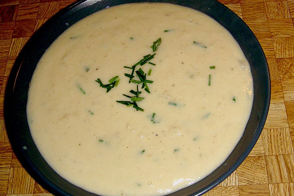 Blumenkohl - Käse - Suppe