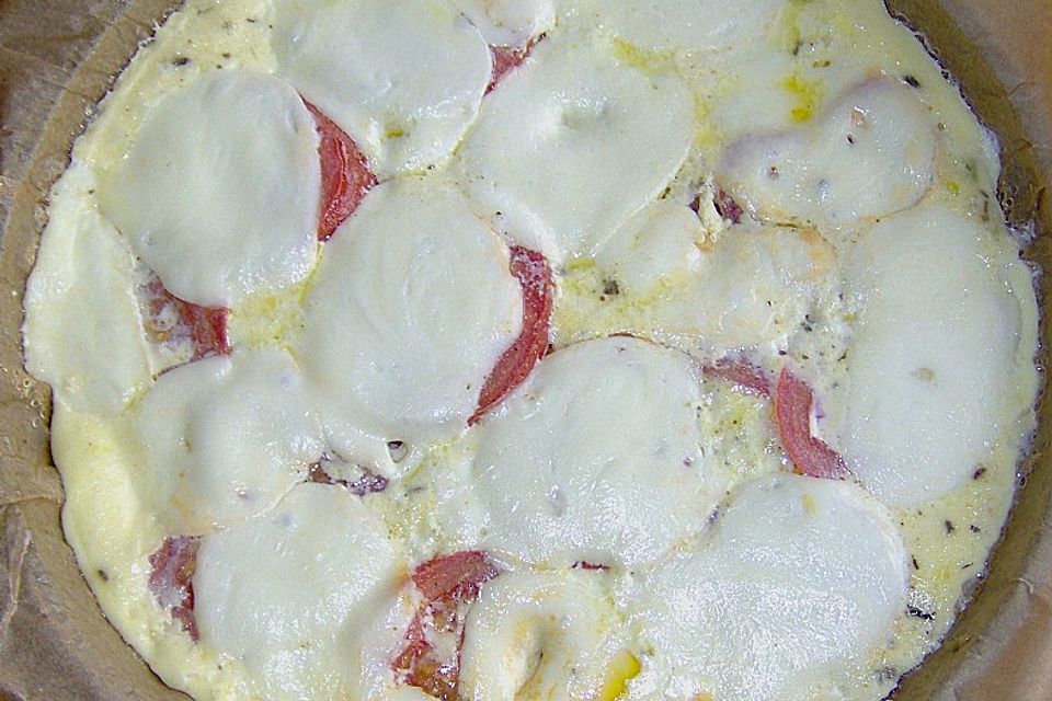 Kartoffelauflauf mit Mozzarella