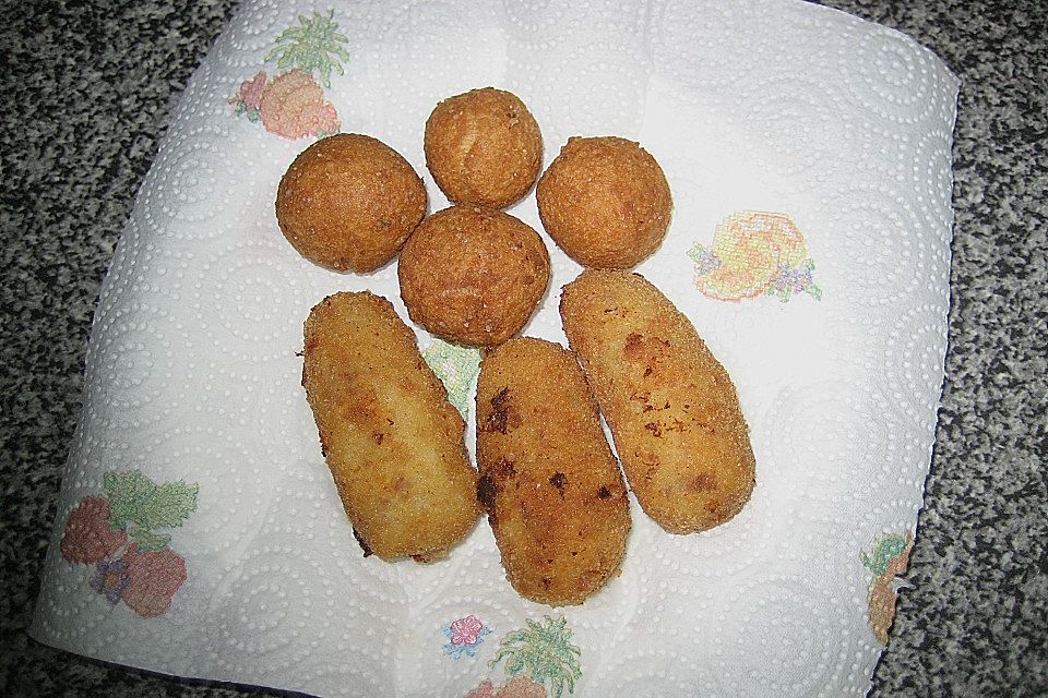 Croquetas de Jamón y Pollo