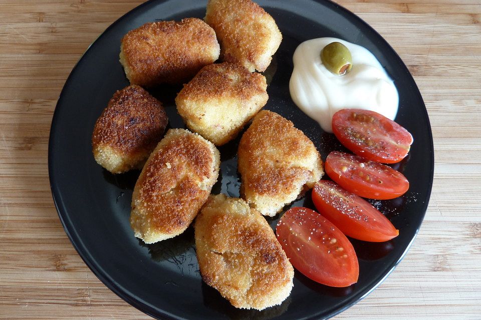 Croquetas de Jamón y Pollo