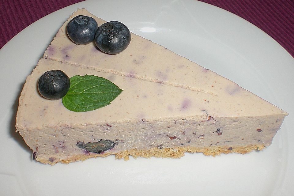 Heidelbeer - Quark - Torte