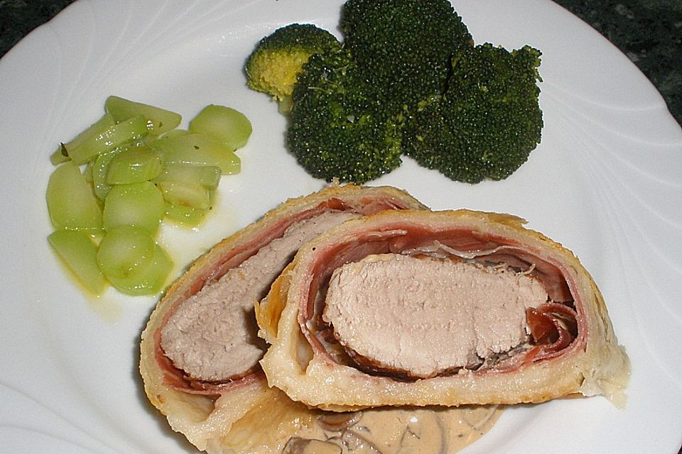 Schweinefilet im Teig à la Marquise