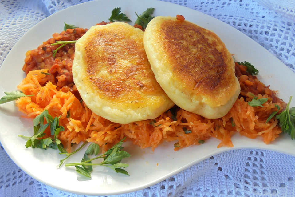 Bayerische Kartoffelplätzchen