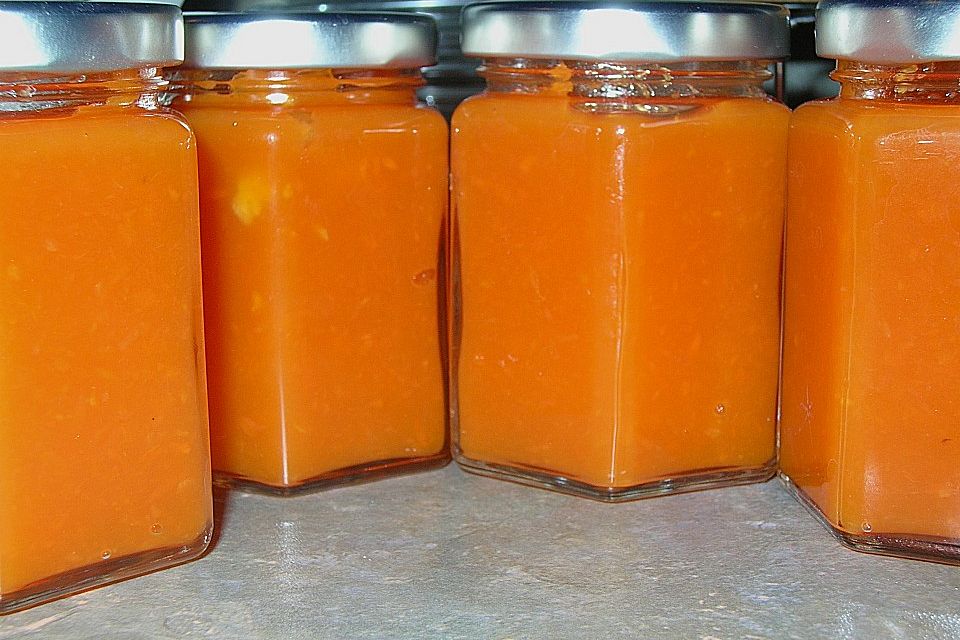 Karotten - Apfel - Ingwer - Marmelade