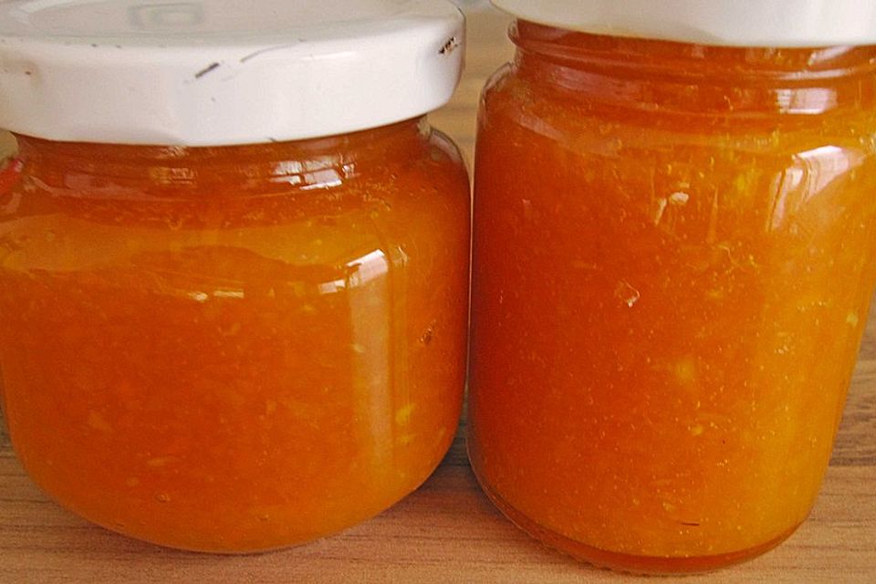 Karotten - Apfel - Ingwer - Marmelade