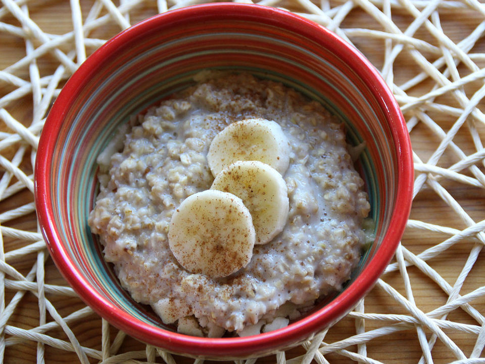 Schnelles Bananen - Porridge von Yumy2| Chefkoch