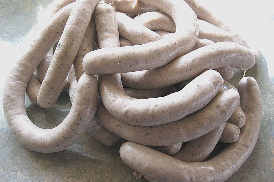 Bärlauchbratwurst (Pfälzer)