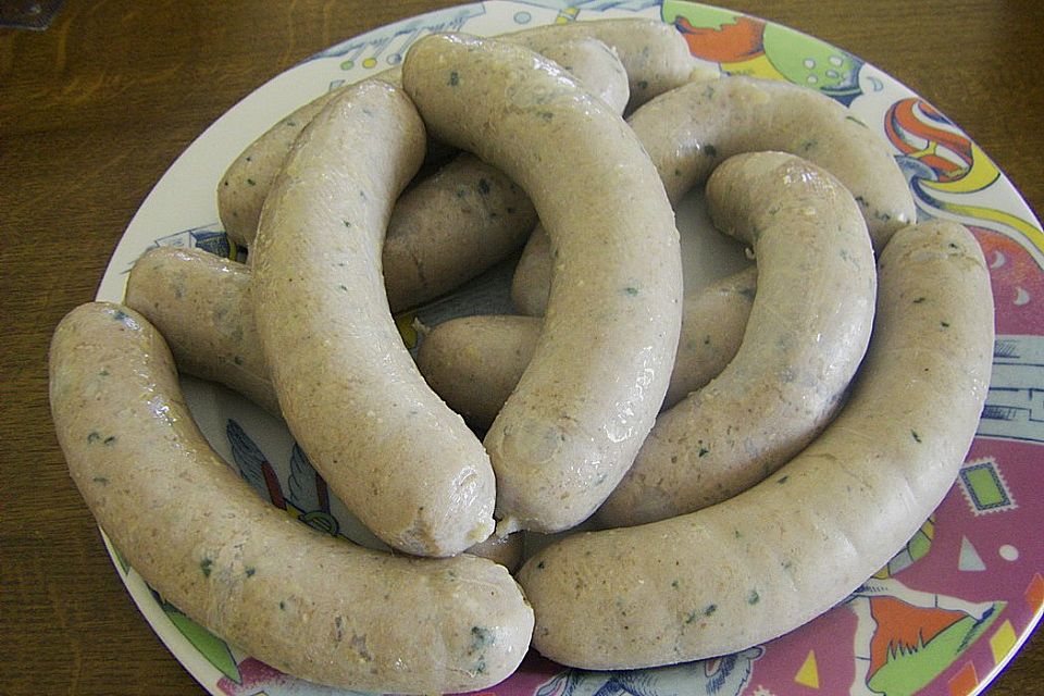 Bärlauchbratwurst (Pfälzer)