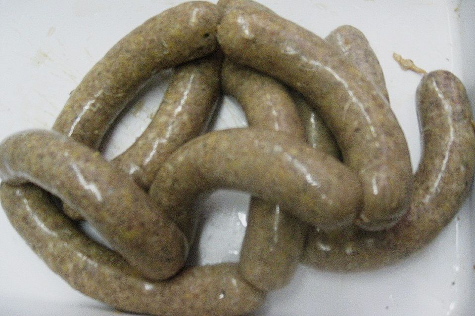 Bärlauchbratwurst (Pfälzer)