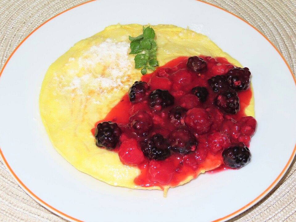 Nudelpfannkuchen mit Beeren von lucy2208| Chefkoch