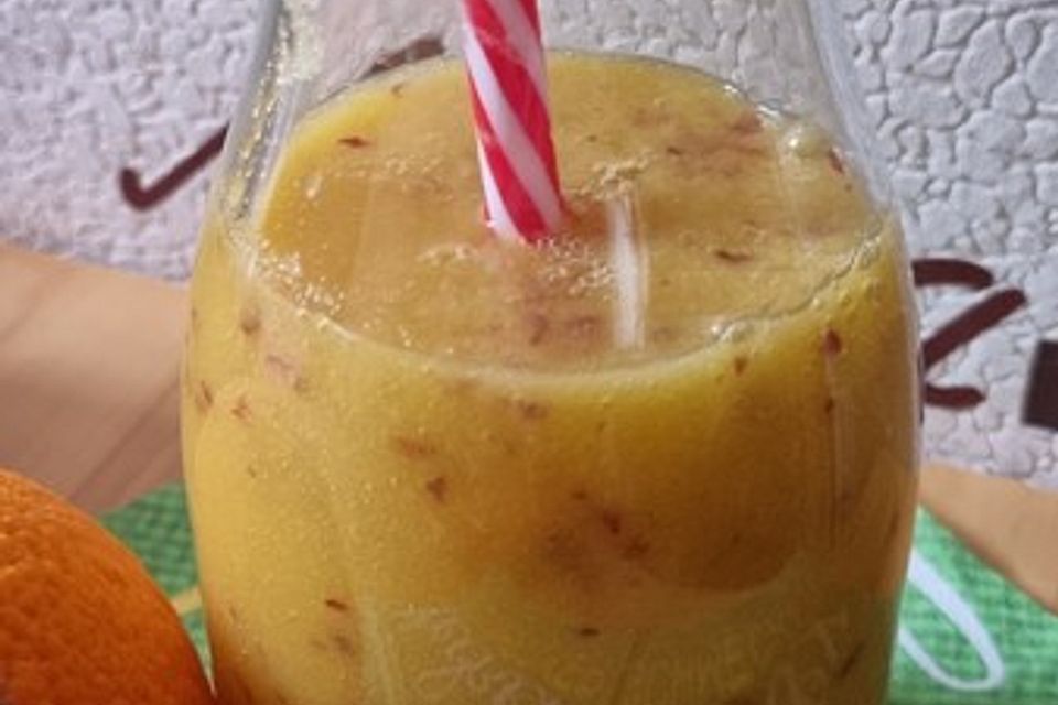 Apfel - Mandarinen - Smoothie