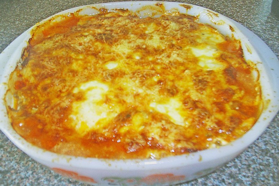 Bologneser Kartoffelauflauf