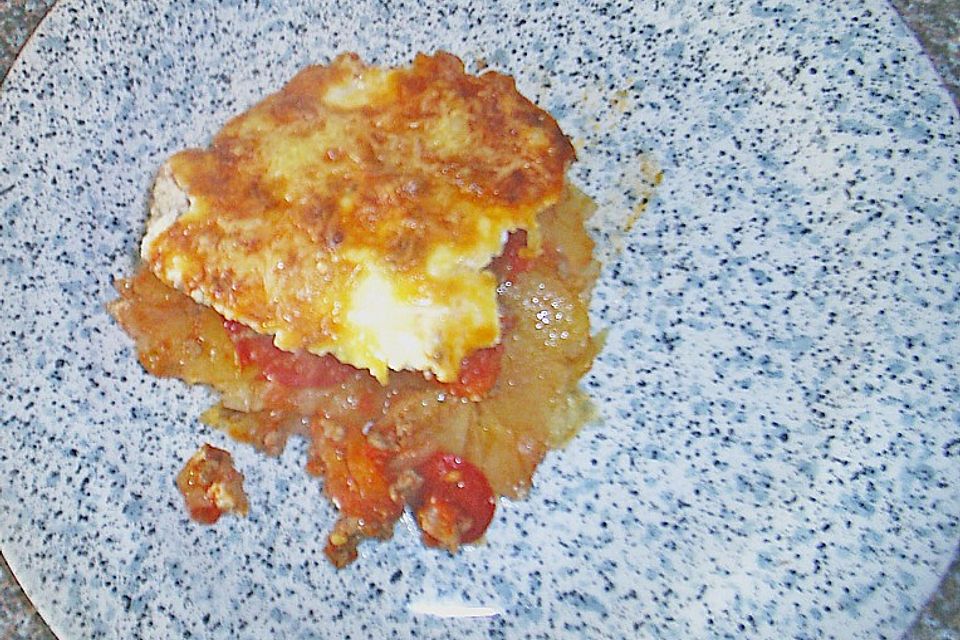 Bologneser Kartoffelauflauf