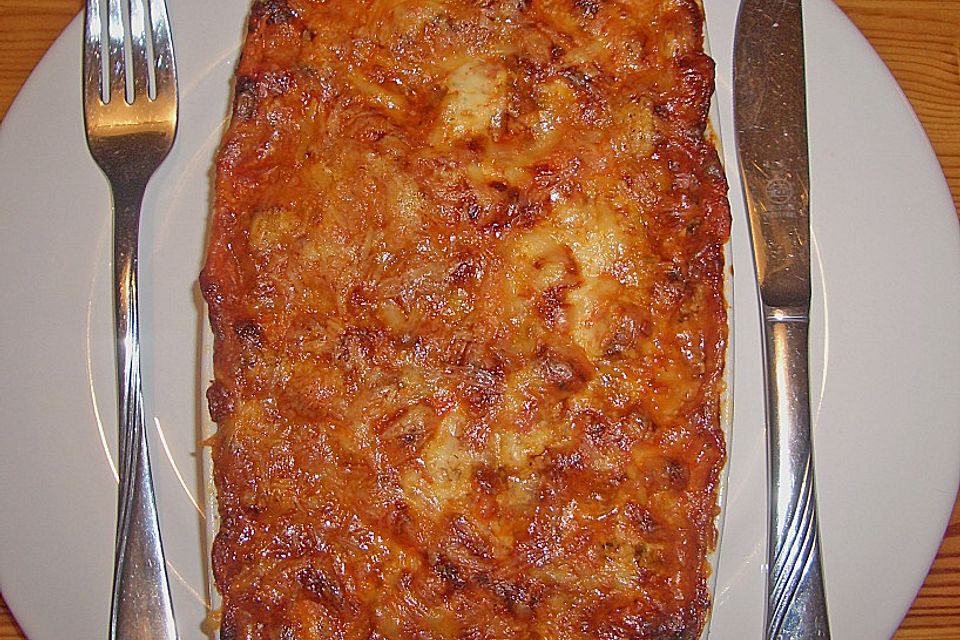 Bologneser Kartoffelauflauf