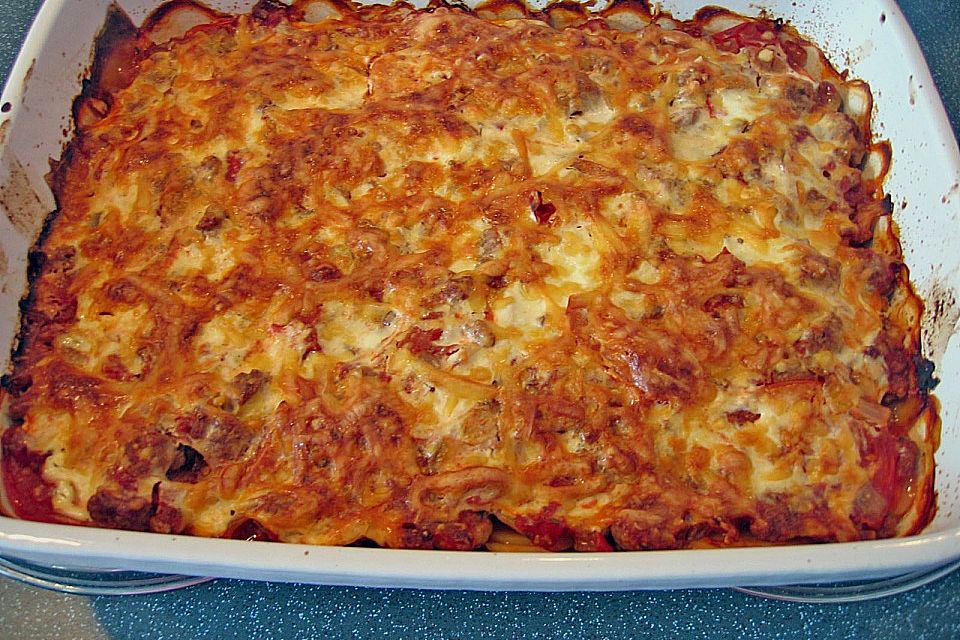 Bologneser Kartoffelauflauf