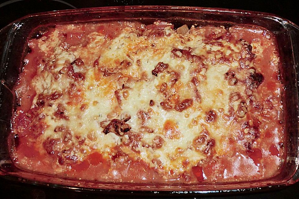 Bologneser Kartoffelauflauf