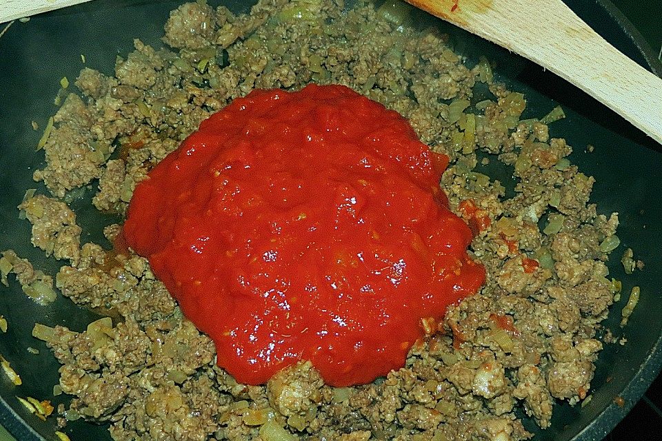 Bologneser Kartoffelauflauf