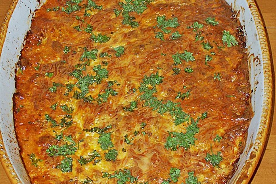 Bologneser Kartoffelauflauf