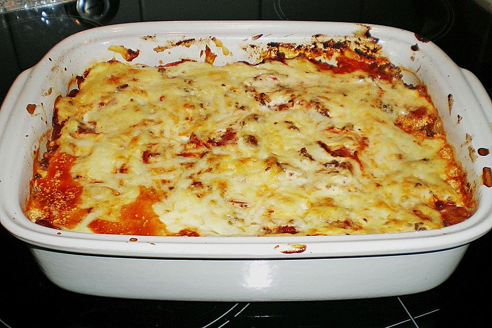 Bologneser Kartoffelauflauf