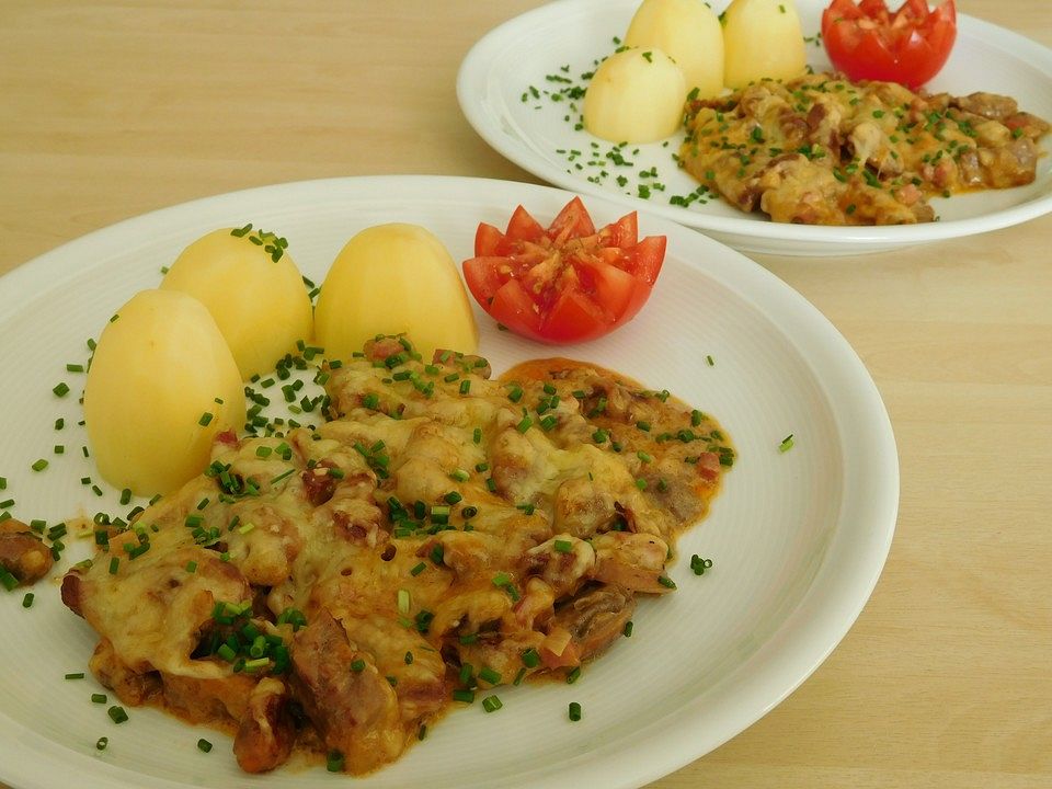 Rindfleisch - Gratin mit Champignons von die_krümel| Chefkoch