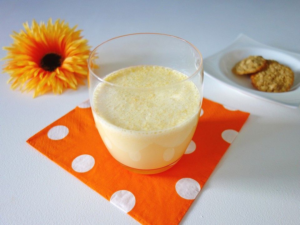 Milch mit Früchten von JosephineB| Chefkoch