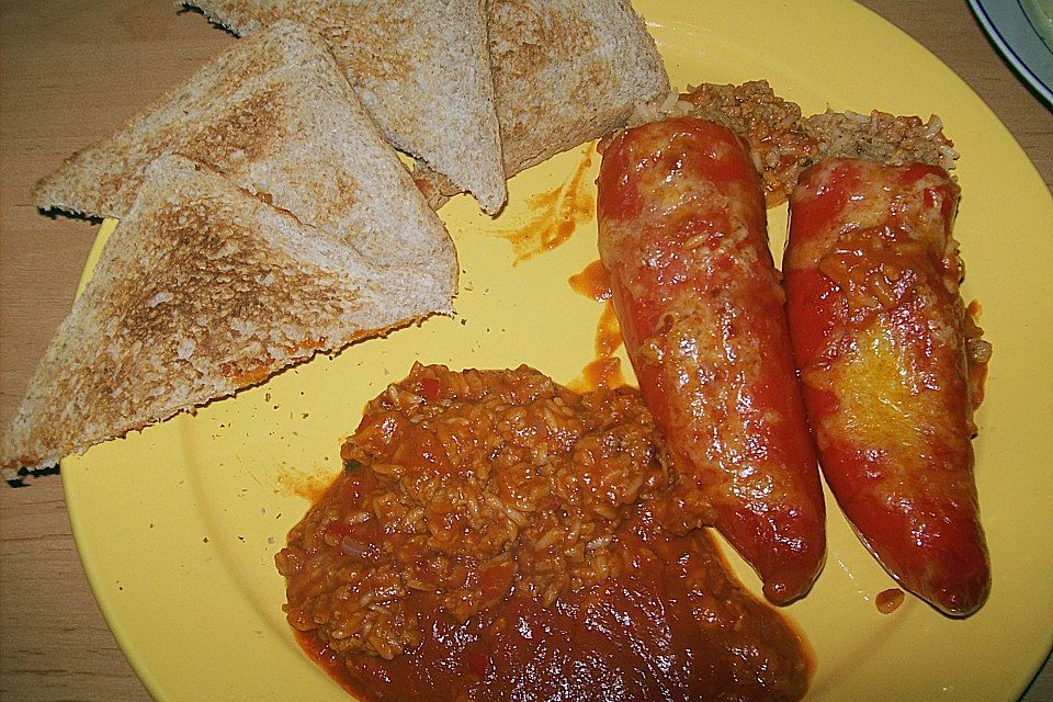 Gefüllte Paprika