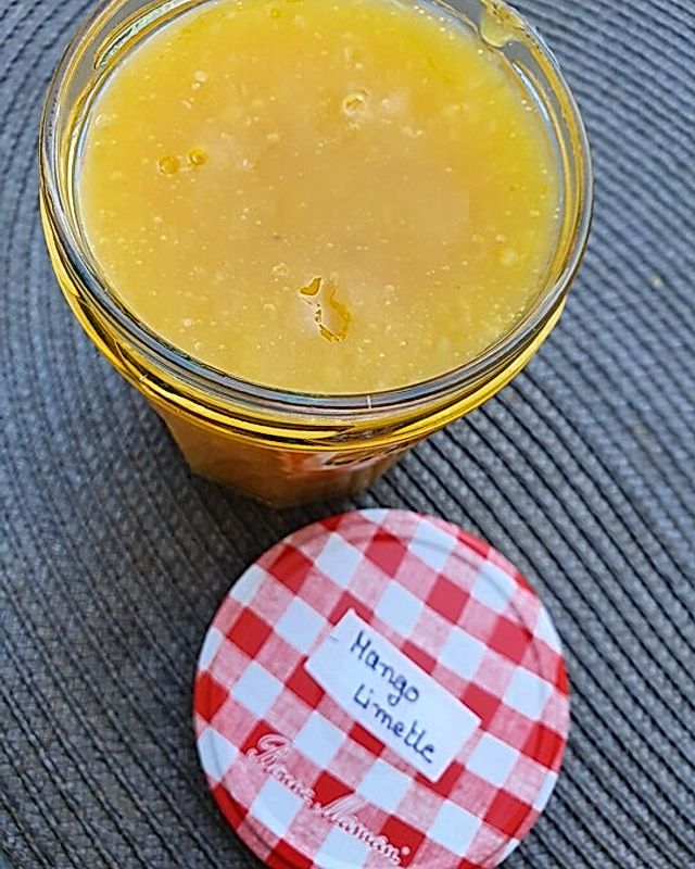 Mango - Limetten - Marmelade
