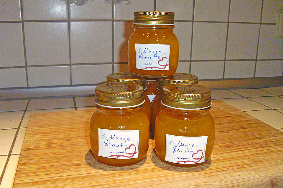 Mango - Limetten - Marmelade