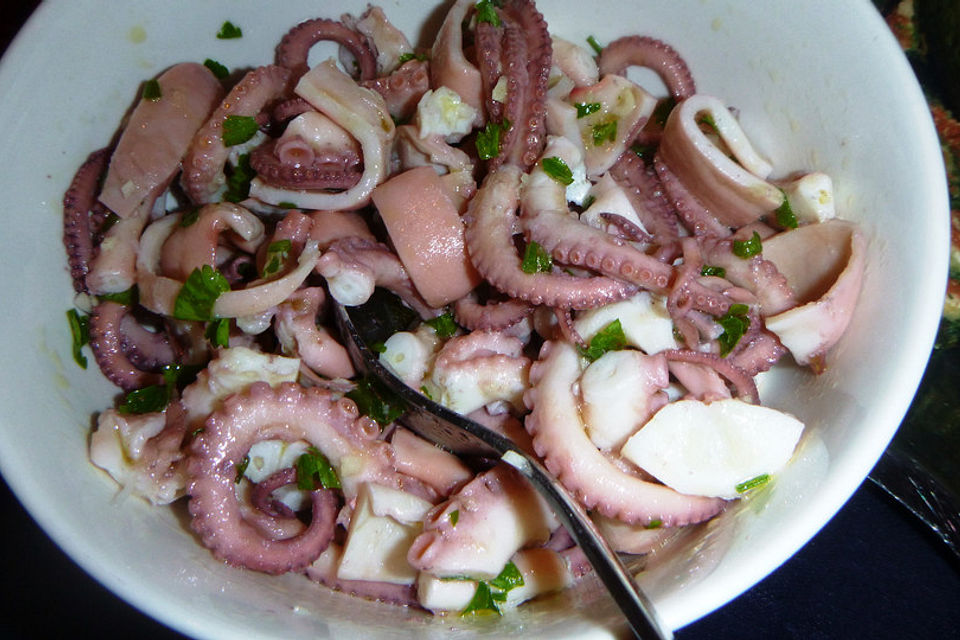 Pulpo Salat