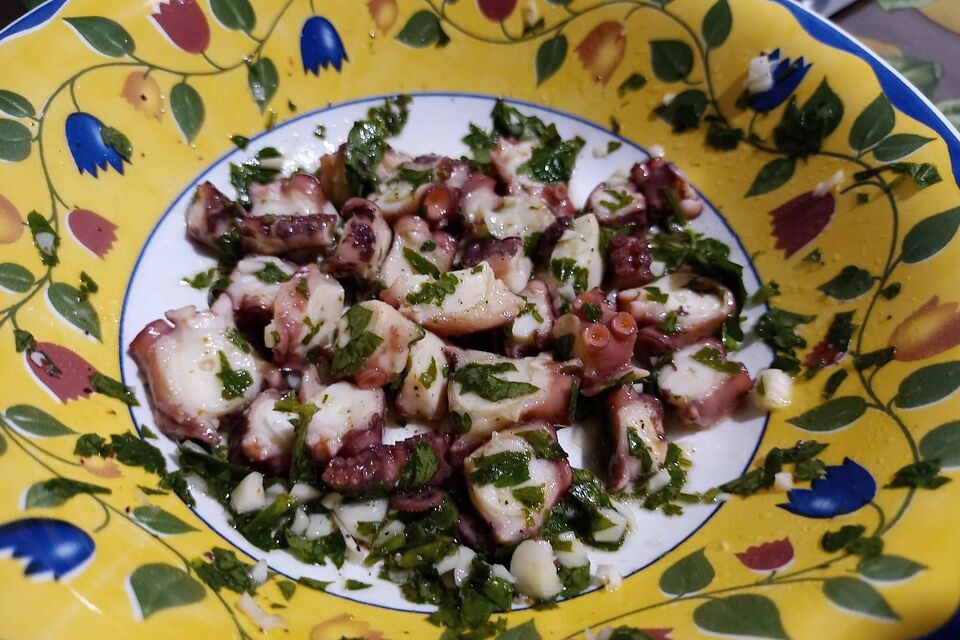 Pulpo Salat