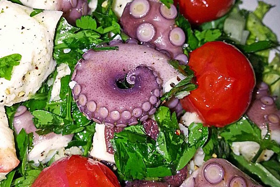 Pulpo Salat