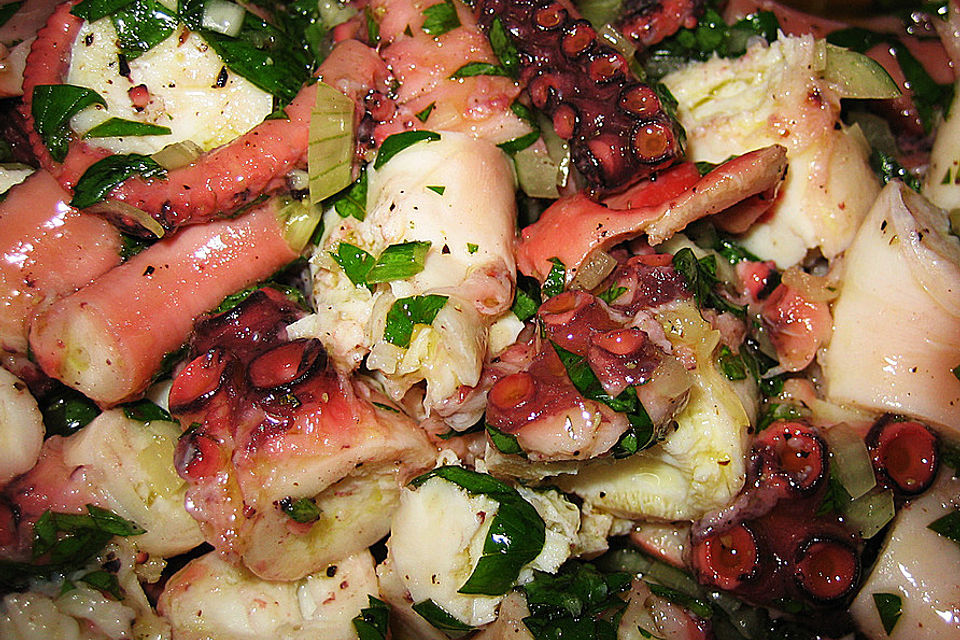 Pulpo Salat