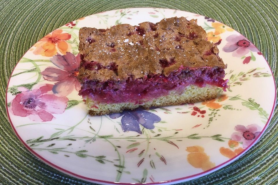 Johannisbeerkuchen vom Blech Johannisbeerkuchen vom Blech