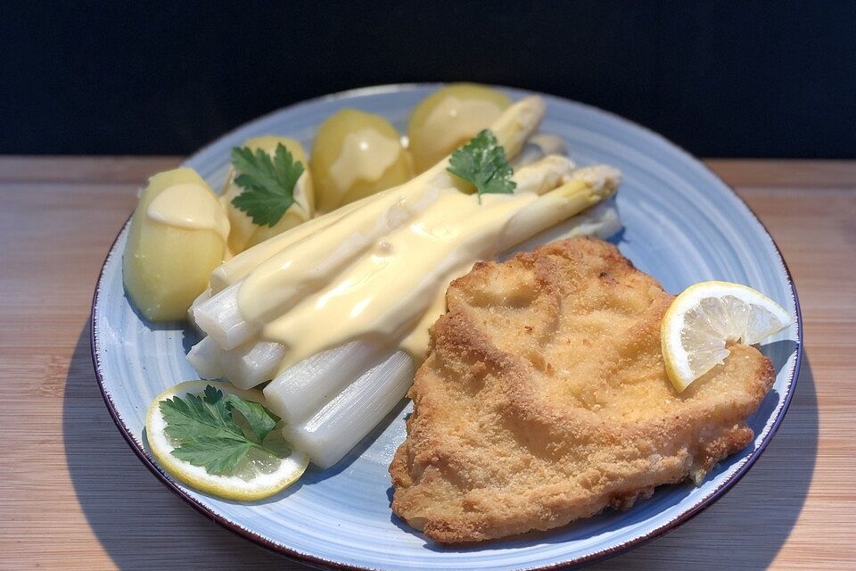 Spargel im eigenen Saft gegart