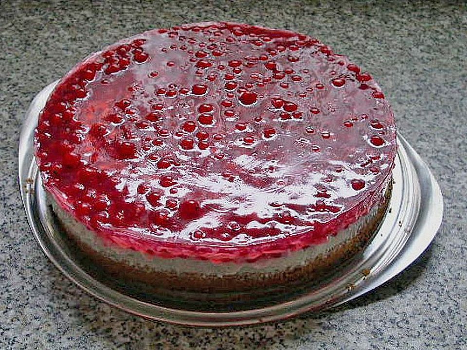 Johannisbeer - Vanillecreme - Torte | Chefkoch
