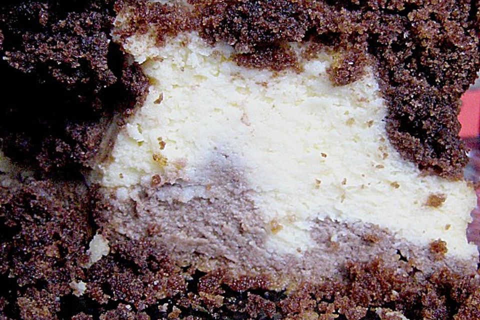 Marmorierter Käsekuchen - Kranz